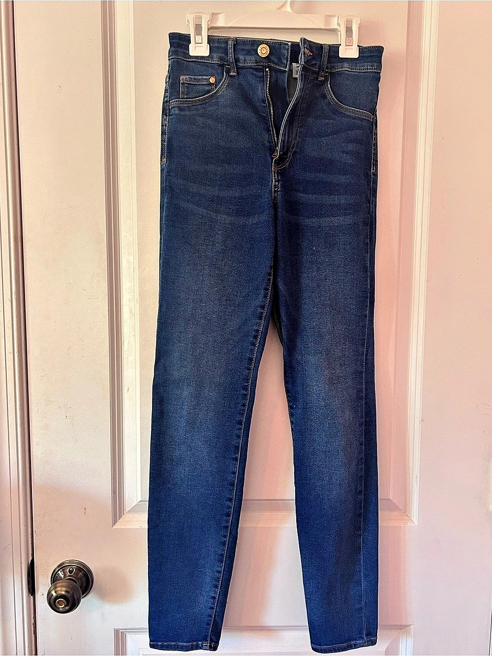 H&M Denim High Waist Jeggings